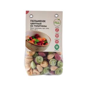 Пельмени цветные из телятины, 200гр